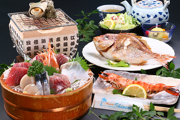 新鮮魚介尽くし！朝獲れ海の幸のオール和食膳♪