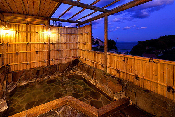 露天風呂が無料で利用可能！