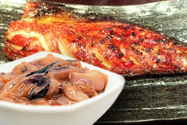 極旨のサバのみりん干し＆大人気いかの塩辛ｗサービス！