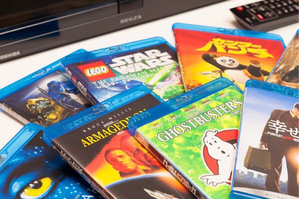 大人気タイトルをDVDやBlu-rayで楽しめる！