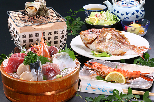 新鮮魚介尽くし！朝獲れ海の幸のオール和食膳♪