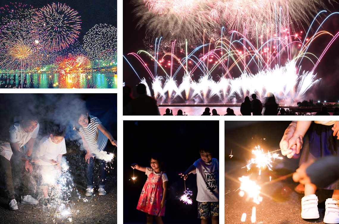 ファミリープラン花火